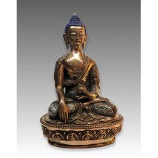 Buddha Śākyamuni, statua in rame