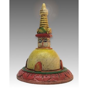 Stupa in legno, piccolo