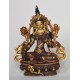 Green Tara, copper statue