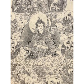 Padmasambhava, su carta di riso